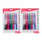 Pentel R.S.V.P. Super RT Retractable Ballpoint Pen, 8 Assorted Colors, PK2, 16PK BX480BP8M - alternate 1